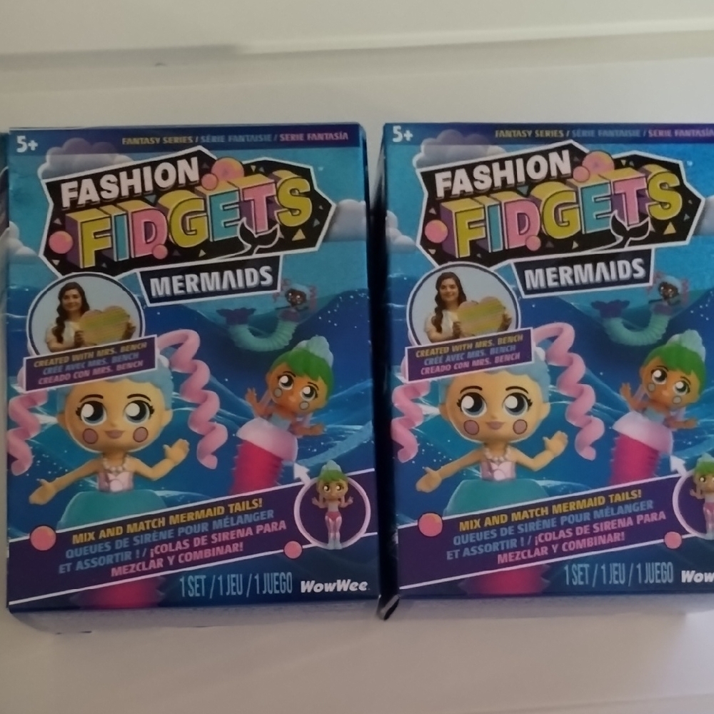 Fashion Fidgets Mermaids Toy Set